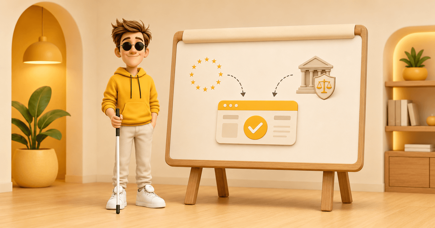 Illustration: accessibility law across the EU and the US
